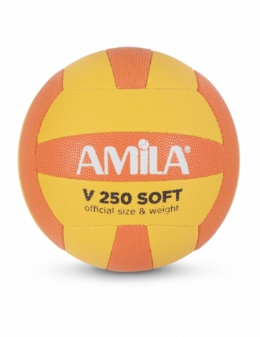 Μπάλα Volley AMILA GV-250 Yellow-Orange Νο. 5 Μπάλα Volley AMILA GV-250 Yellow-Orange Νο. 5
