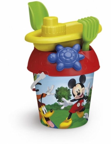 Σετ Κουβαδάκι Παραλίας Disney Mickey Mouse με Πλοίο Σετ Κουβαδάκι Παραλίας Disney Mickey Mouse με Πλοίο