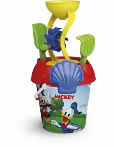 Σετ Κουβαδάκι Παραλίας Mickey Mouse με Νερόμυλο Σετ Κουβαδάκι Παραλίας Mickey Mouse με Νερόμυλο