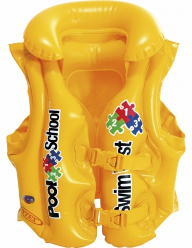 Γιλέκο Φουσκωτό Intex Pool School Deluxe Swim Vest Γιλέκο Φουσκωτό Intex Pool School Deluxe Swim Vest