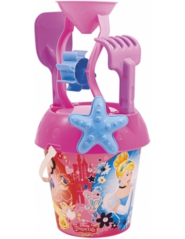 Σετ Κουβαδάκι Παραλίας Disney Princess με Νερόμυλο Σετ Κουβαδάκι Παραλίας Disney Princess με Νερόμυλο