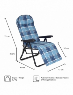 Πολυθρόνα 6 Θέσεων Μπλε... 2