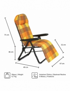 Πολυθρόνα 6 Θέσεων Μαύρου... 2